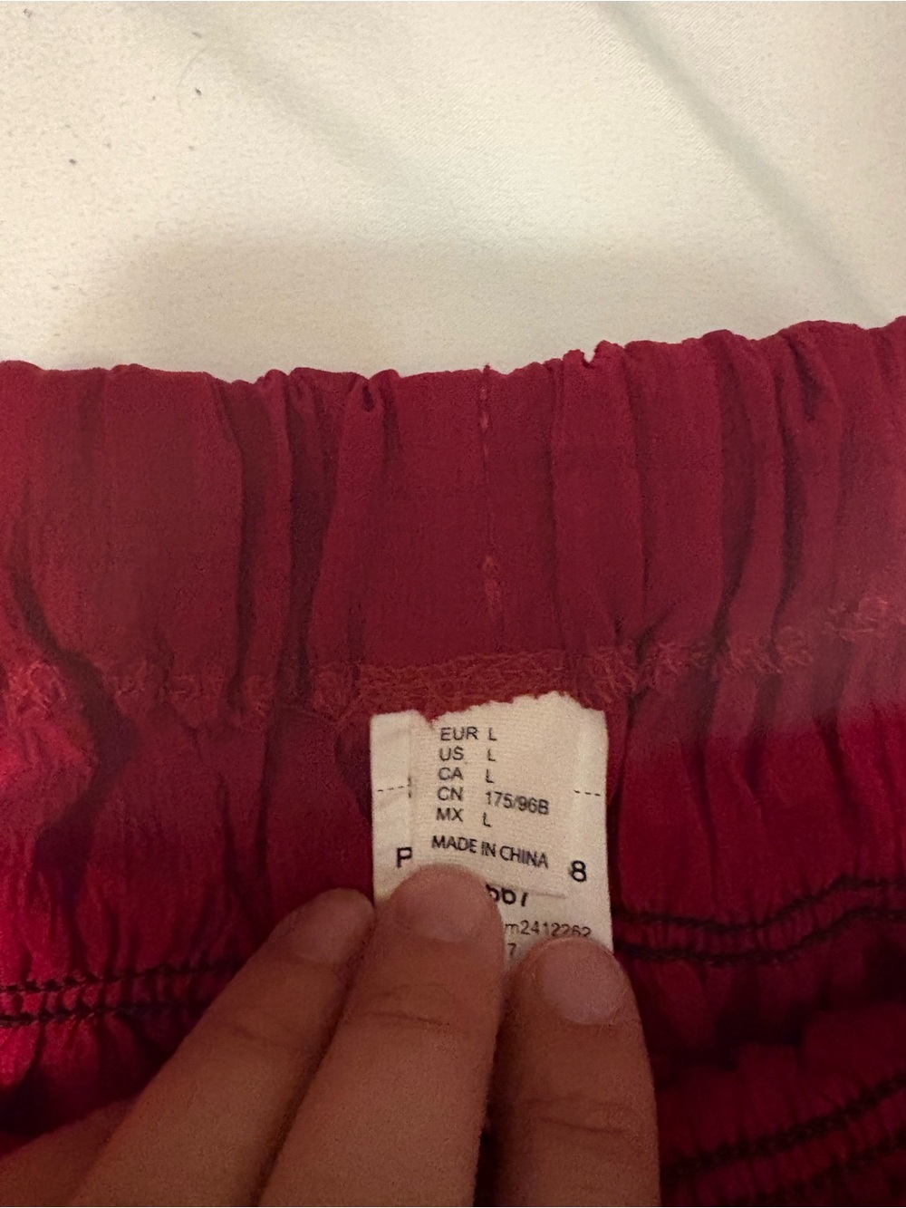 Women’s Red Ruffle Bloomers - Picture 2 of 3